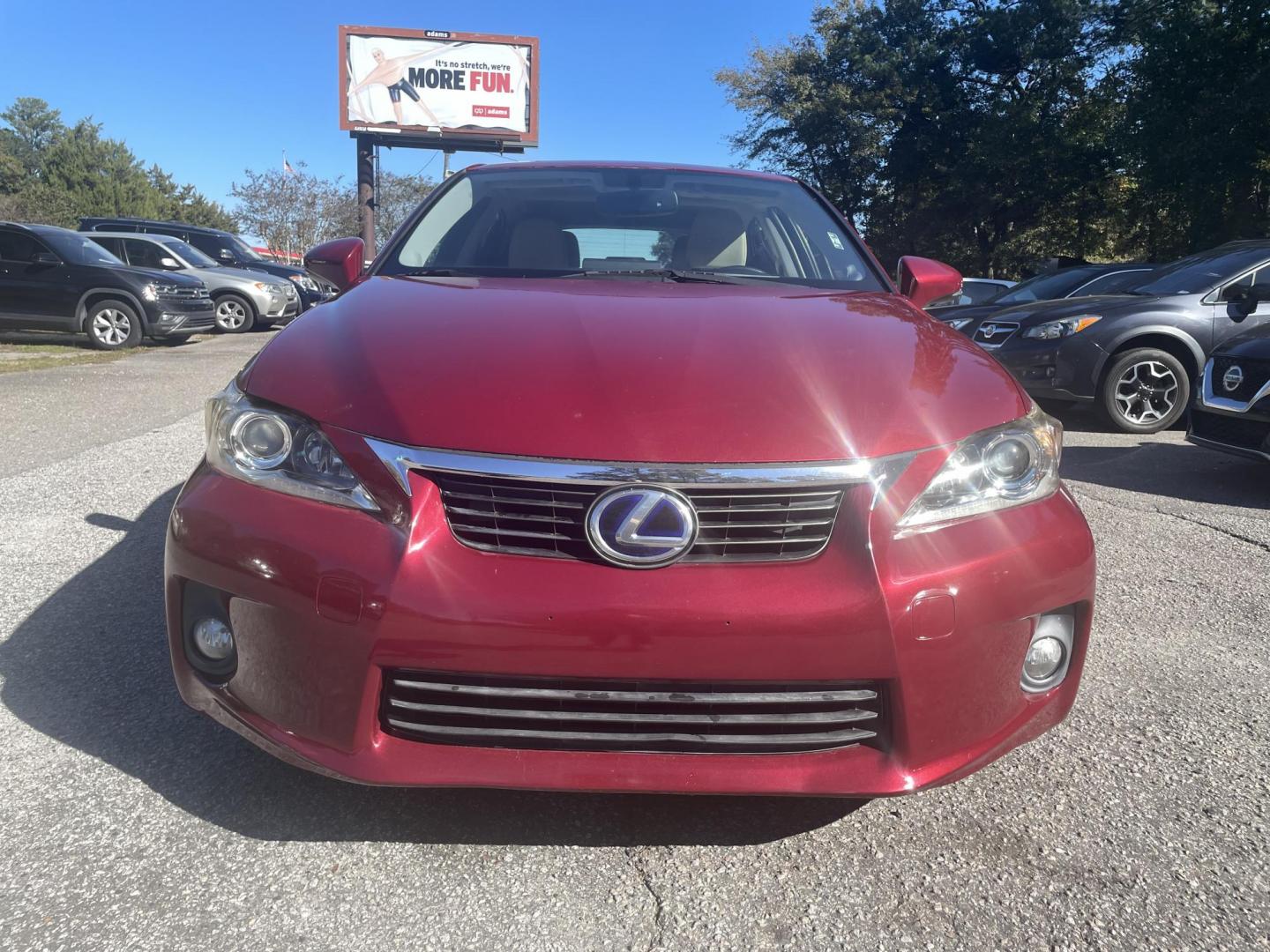 2013 RED LEXUS CT 200 (JTHKD5BH3D2) with an 1.8L engine, Automatic transmission, located at 5103 Dorchester Rd., Charleston, SC, 29418-5607, (843) 767-1122, 36.245171, -115.228050 - Local Trade-in with Leather, Sunroof, CD/AUX/Sat/Bluetooth, Navigation, Backup Camera, Dual Climate Control, Power Everything (locks, seats, mirrors), Heated Seats, Push Button Start, Keyless Entry, Alloy Wheels. Only 106k miles! Located at New Life Auto Sales! 2023 WINNER for Post & Courier's Char - Photo#1