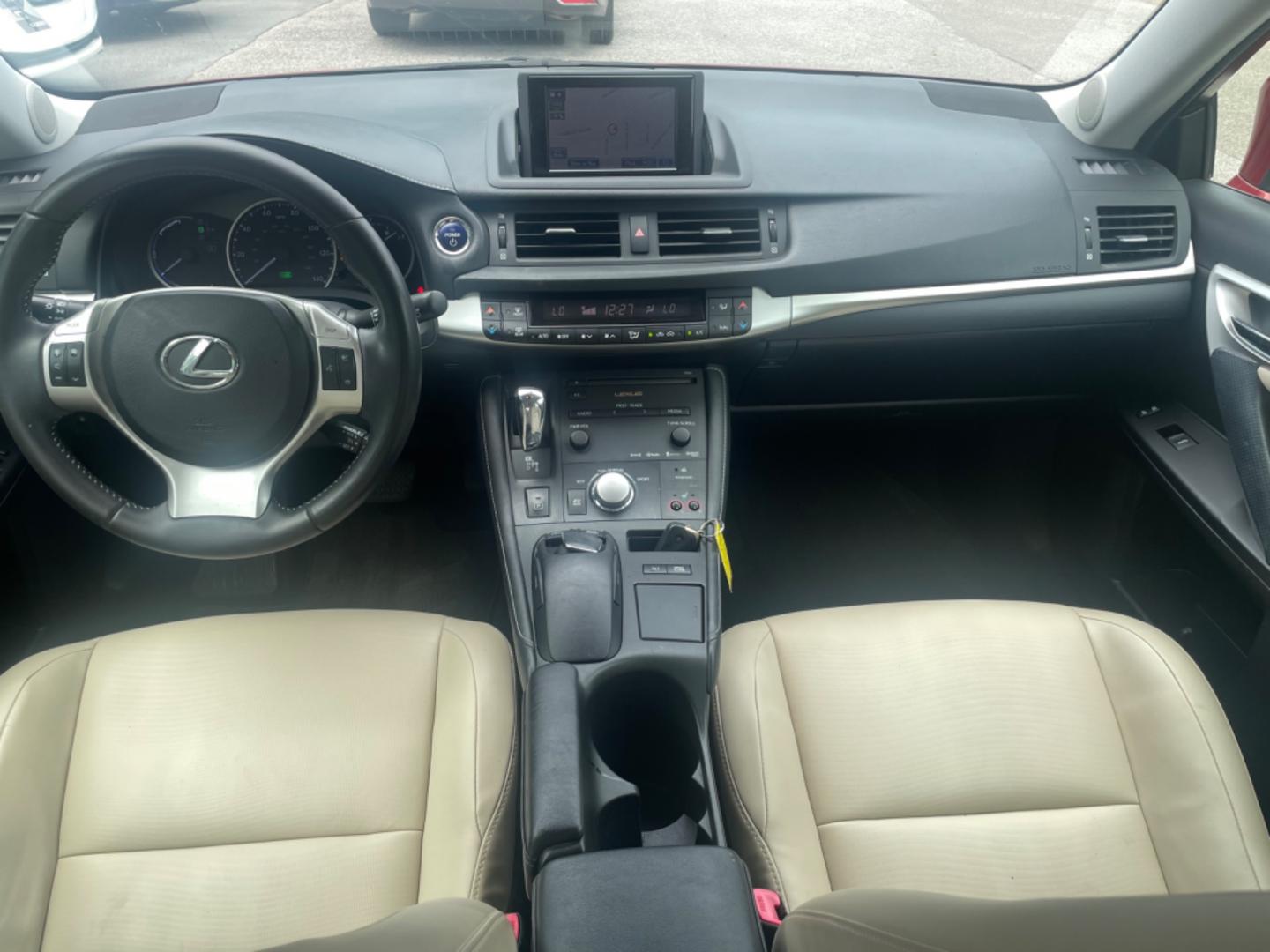 2013 RED LEXUS CT 200 (JTHKD5BH3D2) with an 1.8L engine, Automatic transmission, located at 5103 Dorchester Rd., Charleston, SC, 29418-5607, (843) 767-1122, 36.245171, -115.228050 - Local Trade-in with Leather, Sunroof, CD/AUX/Sat/Bluetooth, Navigation, Backup Camera, Dual Climate Control, Power Everything (locks, seats, mirrors), Heated Seats, Push Button Start, Keyless Entry, Alloy Wheels. Only 106k miles! Located at New Life Auto Sales! 2023 WINNER for Post & Courier's Char - Photo#15
