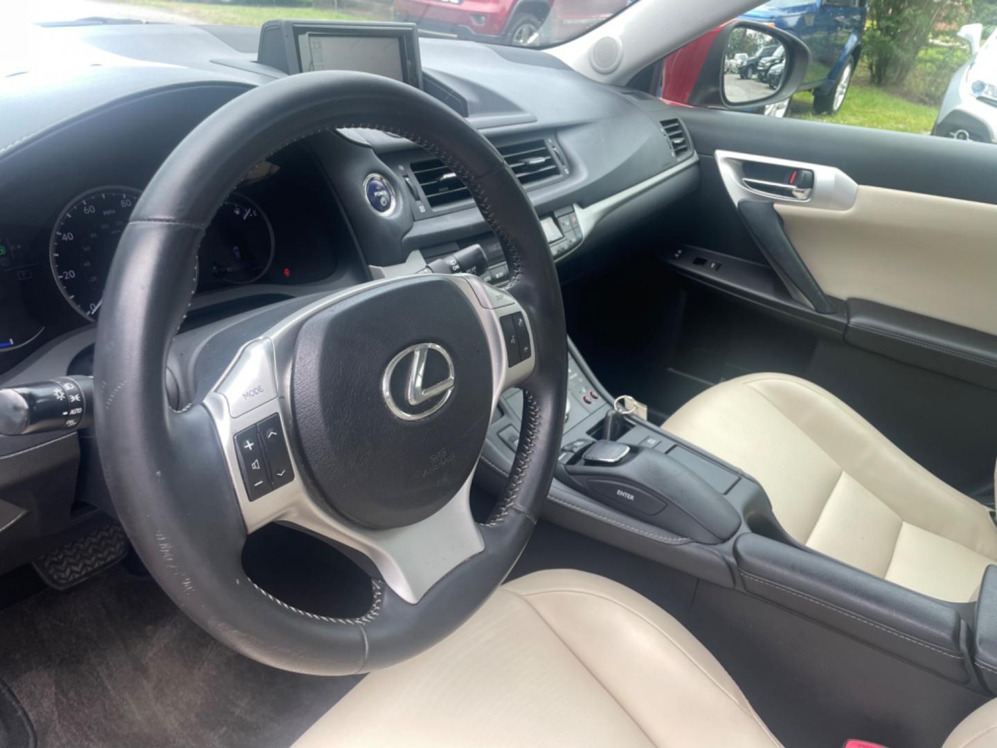 2013 RED LEXUS CT 200 (JTHKD5BH3D2) with an 1.8L engine, Automatic transmission, located at 5103 Dorchester Rd., Charleston, SC, 29418-5607, (843) 767-1122, 36.245171, -115.228050 - Local Trade-in with Leather, Sunroof, CD/AUX/Sat/Bluetooth, Navigation, Backup Camera, Dual Climate Control, Power Everything (locks, seats, mirrors), Heated Seats, Push Button Start, Keyless Entry, Alloy Wheels. Only 106k miles! Located at New Life Auto Sales! 2023 WINNER for Post & Courier's Char - Photo#22