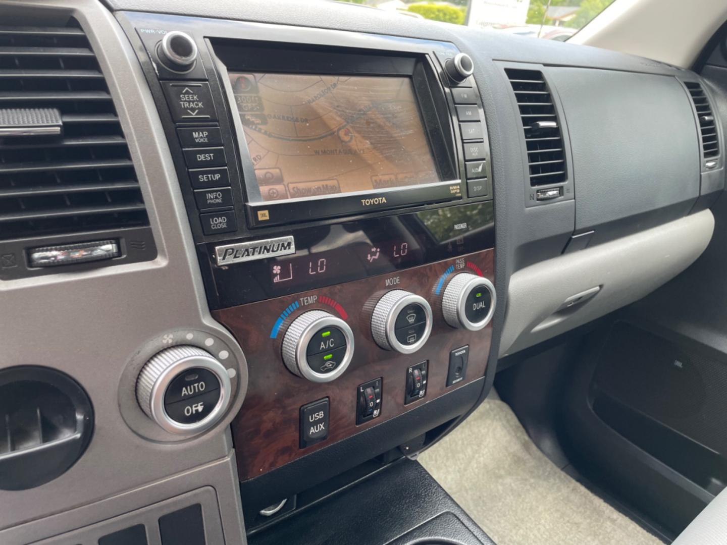 2011 GRAY TOYOTA TUNDRA LIMITED (5TFFY5F1XBX) with an 5.7L engine, Automatic transmission, located at 5103 Dorchester Rd., Charleston, SC, 29418-5607, (843) 767-1122, 36.245171, -115.228050 - Leather, Sunroof, JBL Stereo with CD/AUX/Sat ,Dual Climate Control, Power Everything (windows, locks, seats, mirrors), Heated/Cooled Seats, Keyless Entry, Running Boards, Alloy Wheels, Tow Package. 169k miles Located at New Life Auto Sales! 2023 WINNER for Post & Courier's Charleston's Choice Pre-o - Photo#16