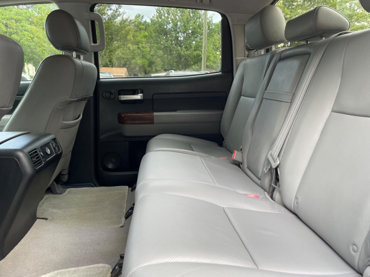 2011 GRAY TOYOTA TUNDRA LIMITED (5TFFY5F1XBX) with an 5.7L engine, Automatic transmission, located at 5103 Dorchester Rd., Charleston, SC, 29418-5607, (843) 767-1122, 36.245171, -115.228050 - Leather, Sunroof, JBL Stereo with CD/AUX/Sat ,Dual Climate Control, Power Everything (windows, locks, seats, mirrors), Heated/Cooled Seats, Keyless Entry, Running Boards, Alloy Wheels, Tow Package. 169k miles Located at New Life Auto Sales! 2023 WINNER for Post & Courier's Charleston's Choice Pre-o - Photo#14