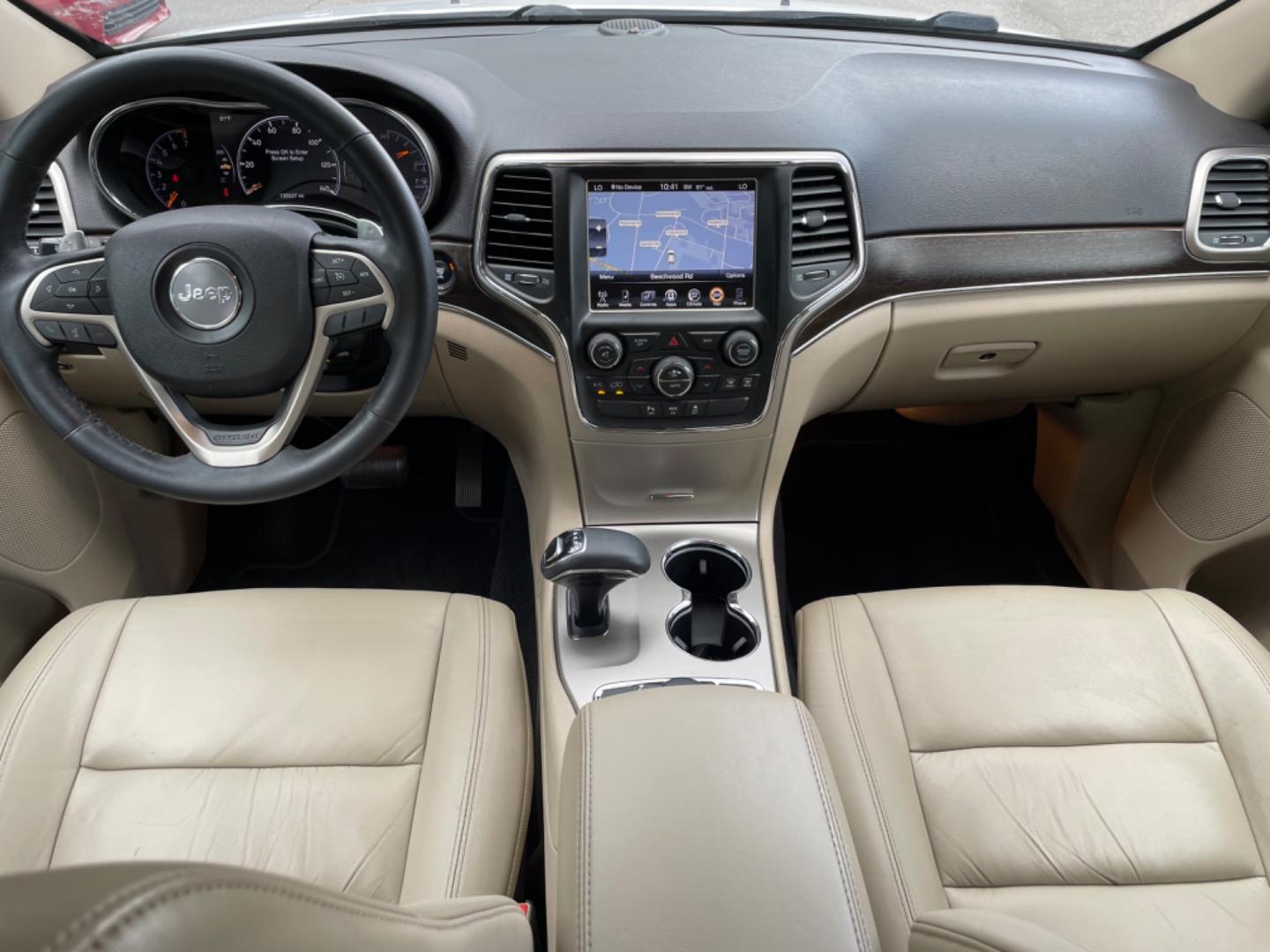 2014 WHITE JEEP GRAND CHEROKEE LIMITED (1C4RJFBG4EC) with an 3.6L engine, Automatic transmission, located at 5103 Dorchester Rd., Charleston, SC, 29418-5607, (843) 767-1122, 36.245171, -115.228050 - Local Trade-in with Leather, Sunroof, Navigation, Backup Camera, Bluetooth/AUX/Radio, Dual Climate Control, Power Everything (windows, locks, seats, mirrors), Heated/Memory Seats, Heated Steering Wheel, Power Liftgate, Rear Power Inverter, Rear Heated Seats, Push Button Start, Keyless Entry, Alloy W - Photo#16