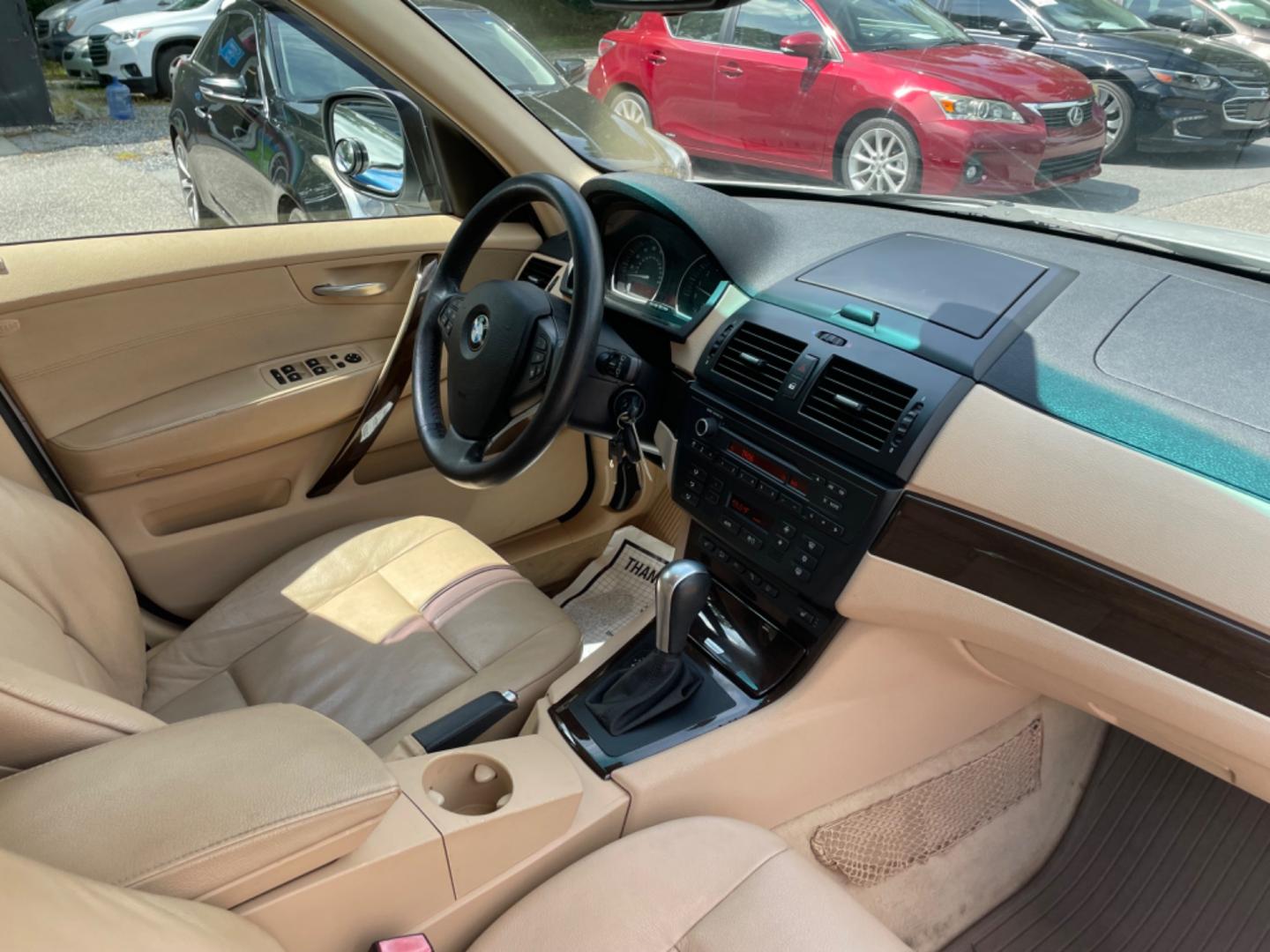 2010 WHITE BMW X3 XDRIVE30I (WBXPC9C4XAW) with an 3.0L engine, Automatic transmission, located at 5103 Dorchester Rd., Charleston, SC, 29418-5607, (843) 767-1122, 36.245171, -115.228050 - Photo#8
