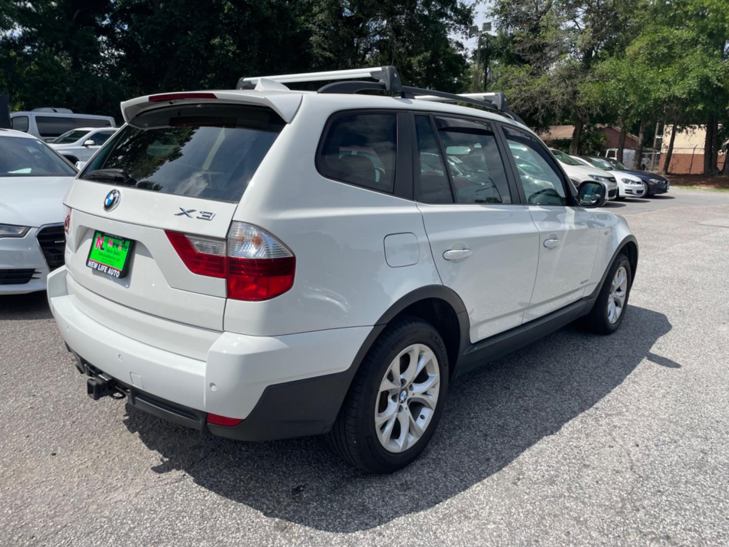 2010 WHITE BMW X3 XDRIVE30I (WBXPC9C4XAW) with an 3.0L engine, Automatic transmission, located at 5103 Dorchester Rd., Charleston, SC, 29418-5607, (843) 767-1122, 36.245171, -115.228050 - Photo#6