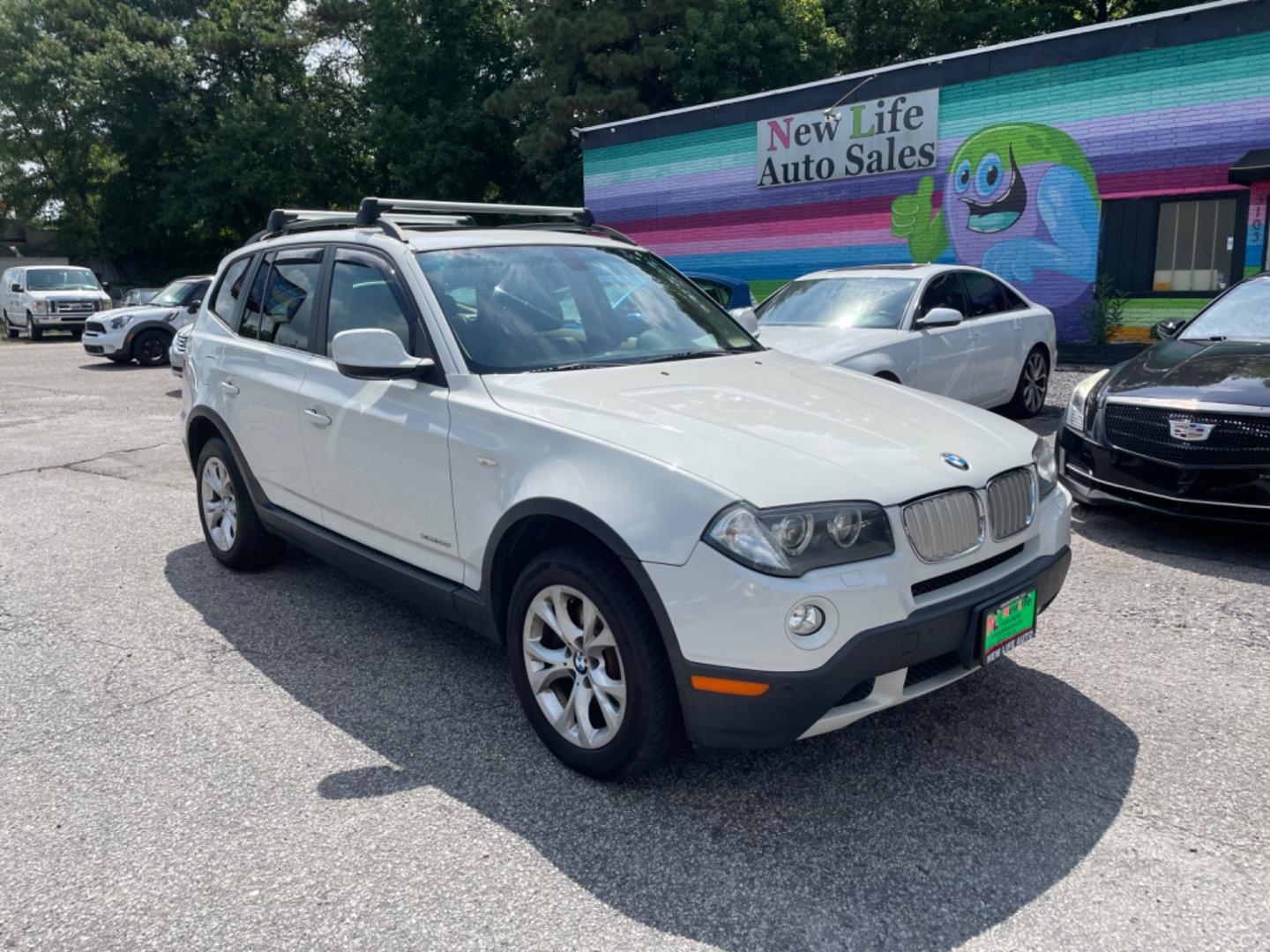 2010 WHITE BMW X3 XDRIVE30I (WBXPC9C4XAW) with an 3.0L engine, Automatic transmission, located at 5103 Dorchester Rd., Charleston, SC, 29418-5607, (843) 767-1122, 36.245171, -115.228050 - Photo#0