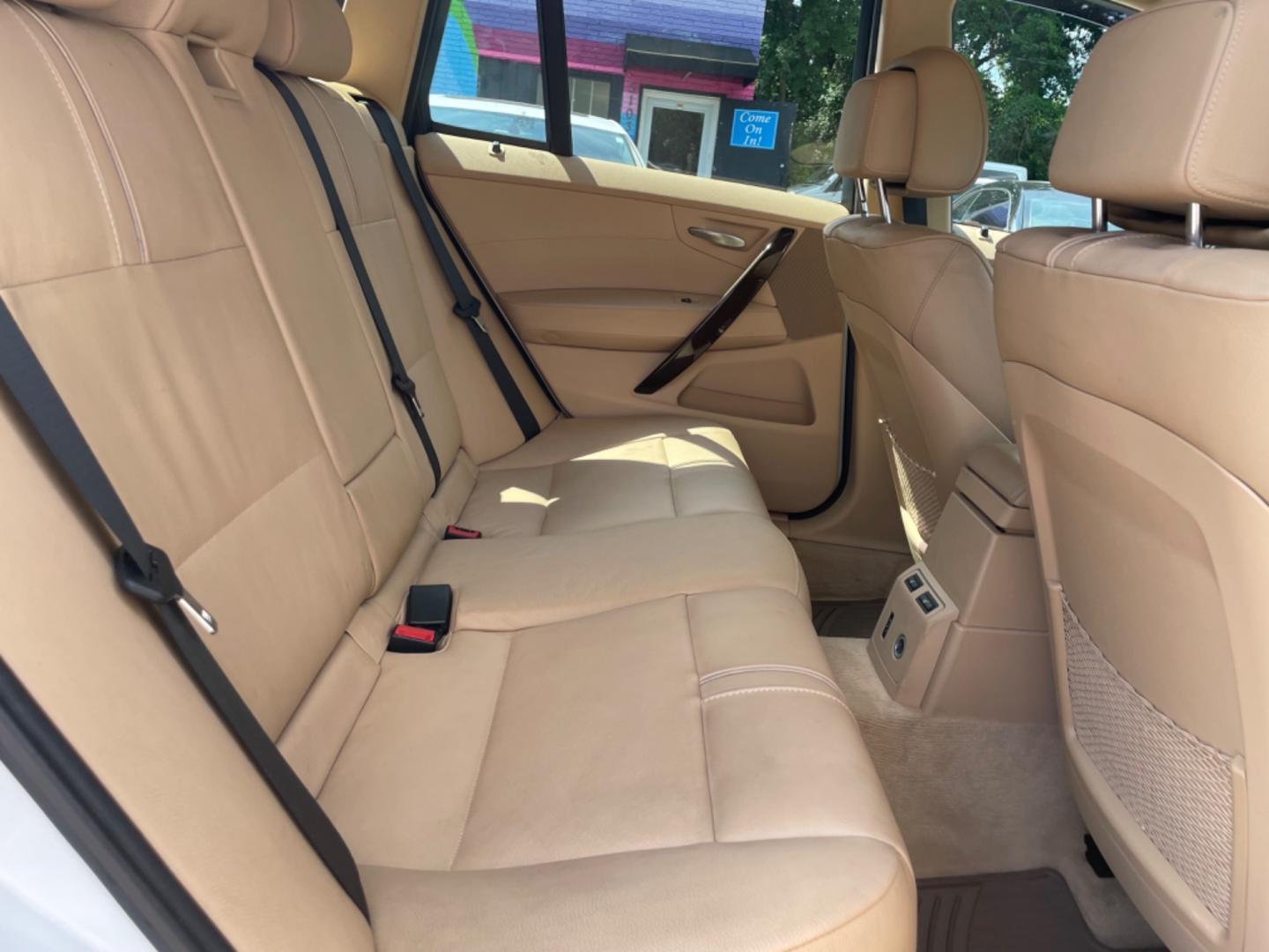 2010 WHITE BMW X3 XDRIVE30I (WBXPC9C4XAW) with an 3.0L engine, Automatic transmission, located at 5103 Dorchester Rd., Charleston, SC, 29418-5607, (843) 767-1122, 36.245171, -115.228050 - Photo#12