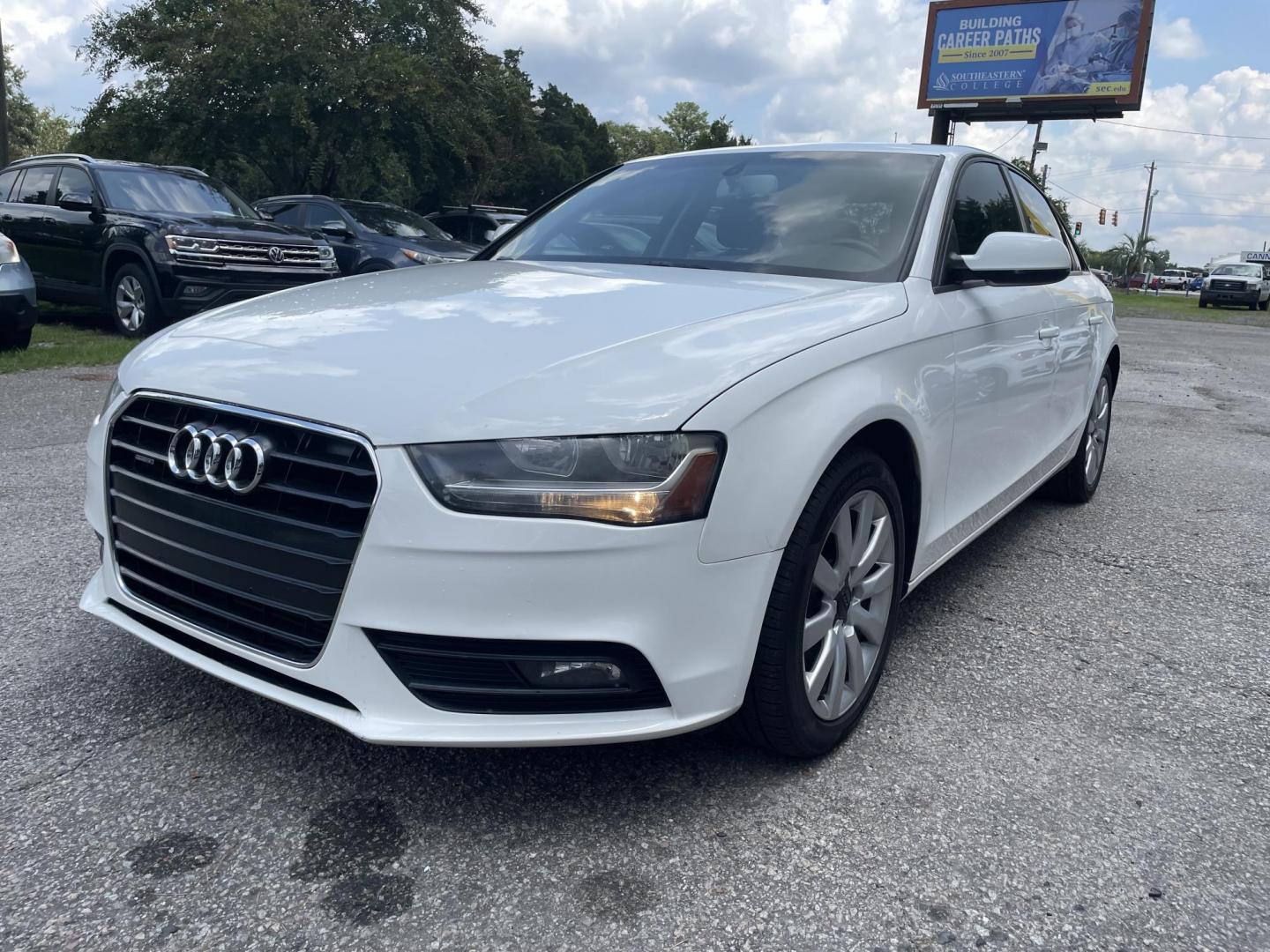 2013 AUDI A4 2.0T QUATTRO PREMIUM (WAUBFAFL5DN) with an 2.0L engine, Automatic transmission, located at 5103 Dorchester Rd., Charleston, SC, 29418-5607, (843) 767-1122, 36.245171, -115.228050 - Photo#2