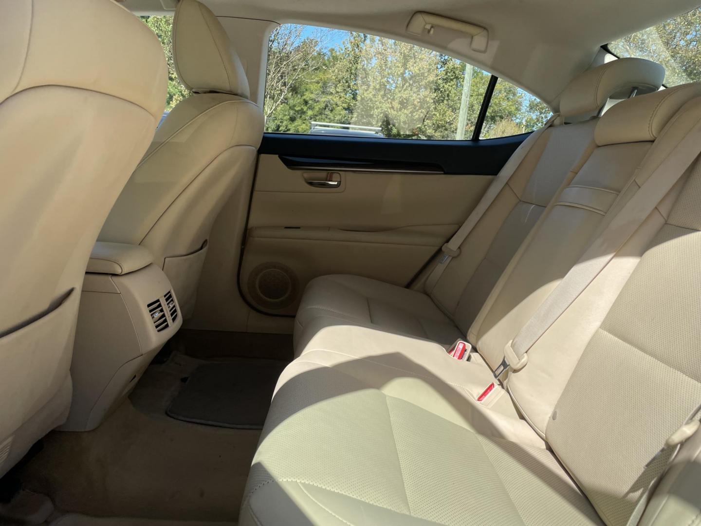 2014 GRAY LEXUS ES 350 BASE (JTHBK1GG7E2) with an 3.5L engine, Automatic transmission, located at 5103 Dorchester Rd., Charleston, SC, 29418-5607, (843) 767-1122, 36.245171, -115.228050 - Clean & Spacious Interior with Leather, Sunroof, Navigation, Backup Camera, Blind Spot Monitoring, Dual Climate Control, CD/AUX/Sat/Bluetooth, Power Everything (windows, locks, seats, mirrors), Heated/Cooled/Memory Seating, Power Rear Sunshade, Push Button Start, Keyless Entry, Alloy Wheels. ONLY 46 - Photo#14
